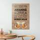 Placa Decorativa de N�o Deixe para Amanh�