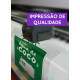 Banner Impresso em Lona �gua de Coco