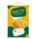 Banner Impresso em Lona Batata Frita