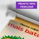 Banner Impresso em Lona Batata Frita