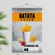 Banner Impresso em Lona Batata Frita