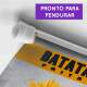 Banner Impresso em Lona Batata Frita