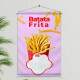 Banner Impresso em Lona Batata Frita