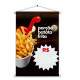 Banner Impresso em Lona Batata Frita
