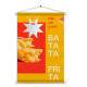 Banner Impresso em Lona Batata Frita