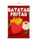 Banner Impresso em Lona Batata Frita