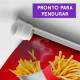 Banner Impresso em Lona Batata Frita