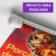 Banner Impresso em Lona Batata Frita