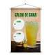 Banner Impresso em Lona Caldo de Cana