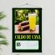 Banner Impresso em Lona Caldo de Cana