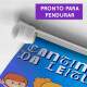 Banner Impresso em Lona Cantinho da Leitura