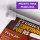 Banner Impresso em Lona Espetinhos