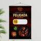 Banner Impresso em Lona Feijoada