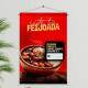 Banner Impresso em Lona Feijoada