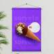 Banner Impresso em Lona Sorveteria