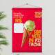Banner Impresso em Lona Sorveteria