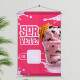 Banner Impresso em Lona Sorveteria