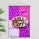 Banner Impresso em Lona Sorveteria