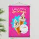 Banner Impresso em Lona Sorveteria