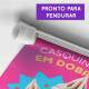 Banner Impresso em Lona Sorveteria