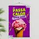 Banner Impresso em Lona Sorveteria