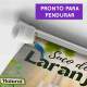 Banner Impresso em Lona Sucos