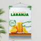 Banner Impresso em Lona Sucos