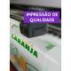 Banner Impresso em Lona Sucos