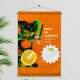 Banner Impresso em Lona Sucos