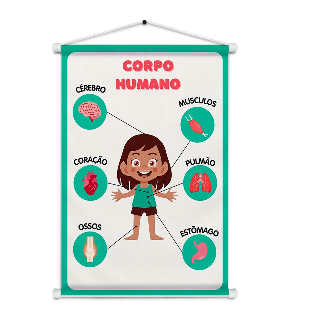 Banner Impresso em Lona Pedaggico Escolar