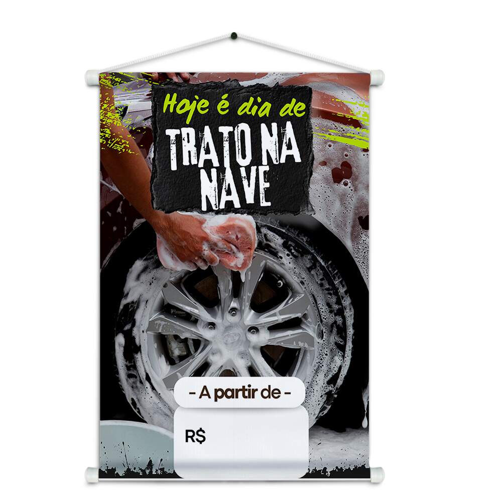 Banner Impresso em Lona Automotivo
