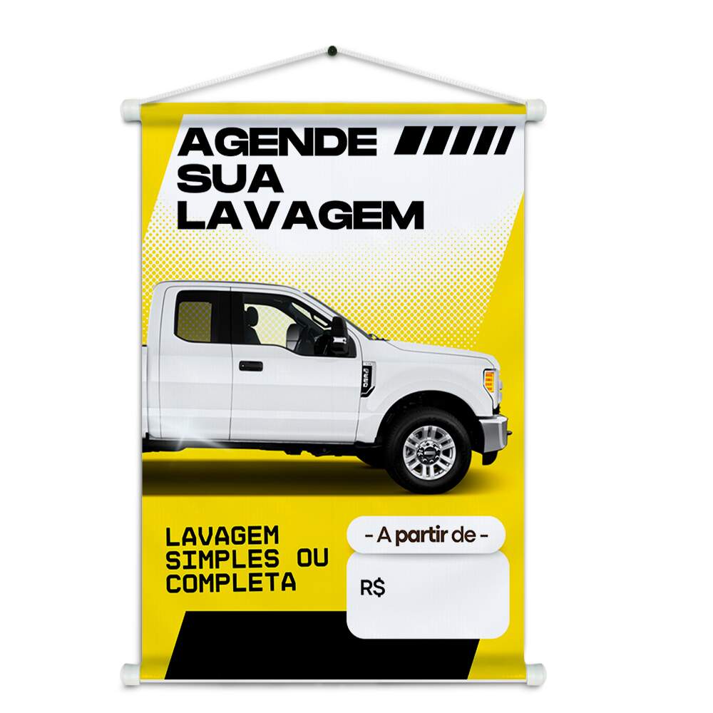 Banner Impresso em Lona Automotivo