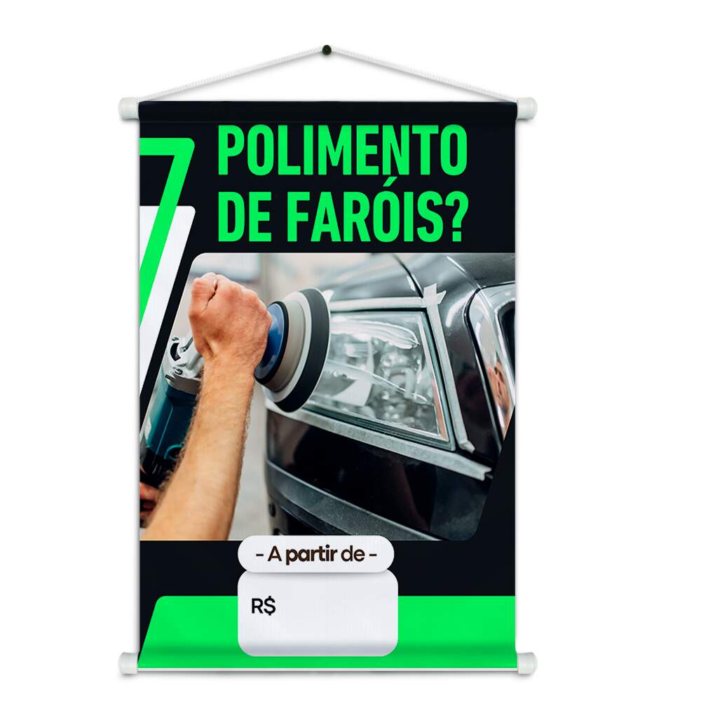 Banner Impresso em Lona Automotivo