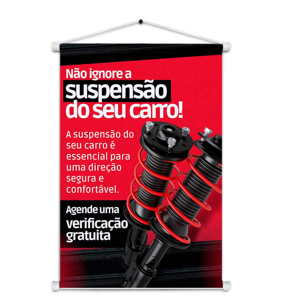 Banner Impresso em Lona Automotivo Auto Center