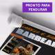 Banner Impresso em Lona Barbearia