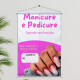 Banner Impresso em Lona Manicure e Pedicure