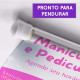 Banner Impresso em Lona Manicure e Pedicure