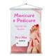 Banner Impresso em Lona Manicure e Pedicure