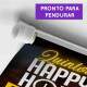 Banner Impresso em Lona - Bar 015