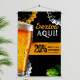 Banner Impresso em Lona - Bar 001
