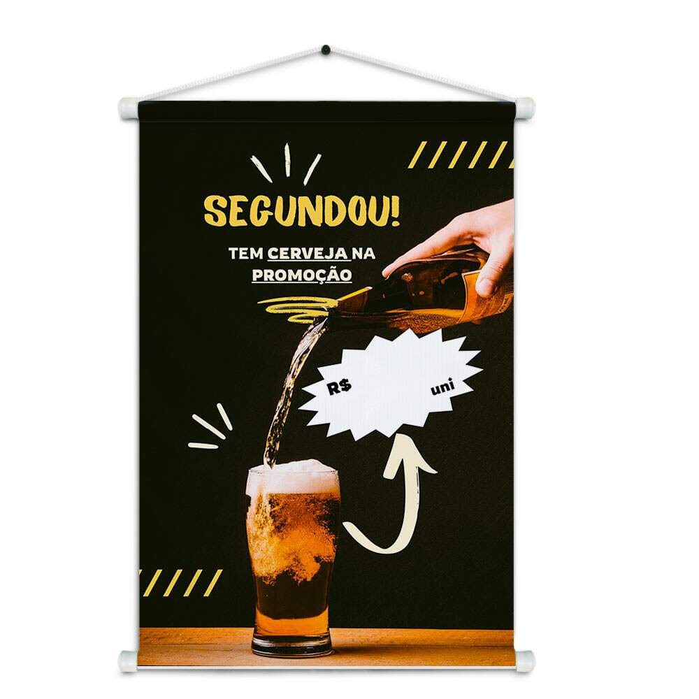 Banner Impresso em Lona - Bar 003