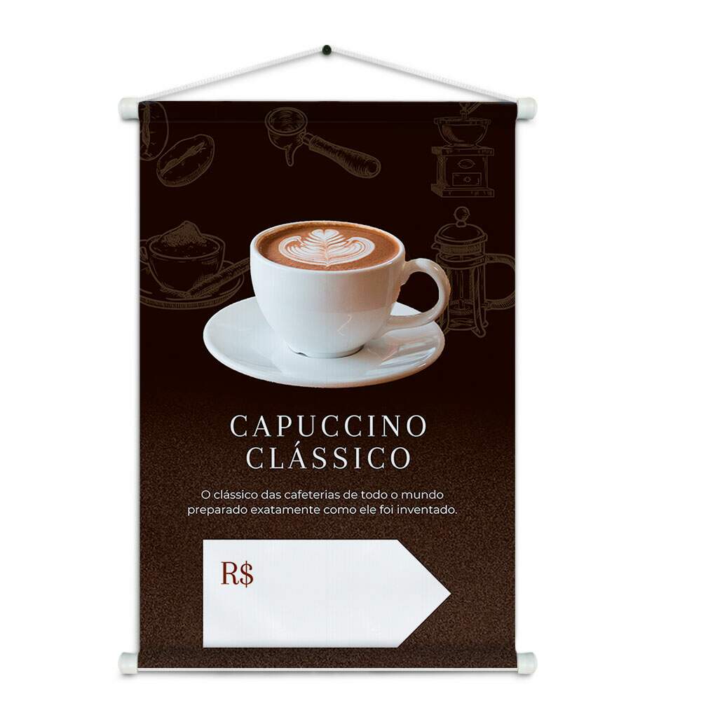 Banner Impresso em Lona - Caf 004