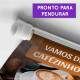 Banner Impresso em Lona - Caf� 009