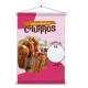 Banner Impresso em Lona - Churros 004