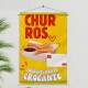 Banner Impresso em Lona - Churros 006