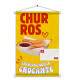Banner Impresso em Lona - Churros 006