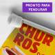 Banner Impresso em Lona - Churros 006