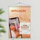 Banner Impresso em Lona - Depila��o 013