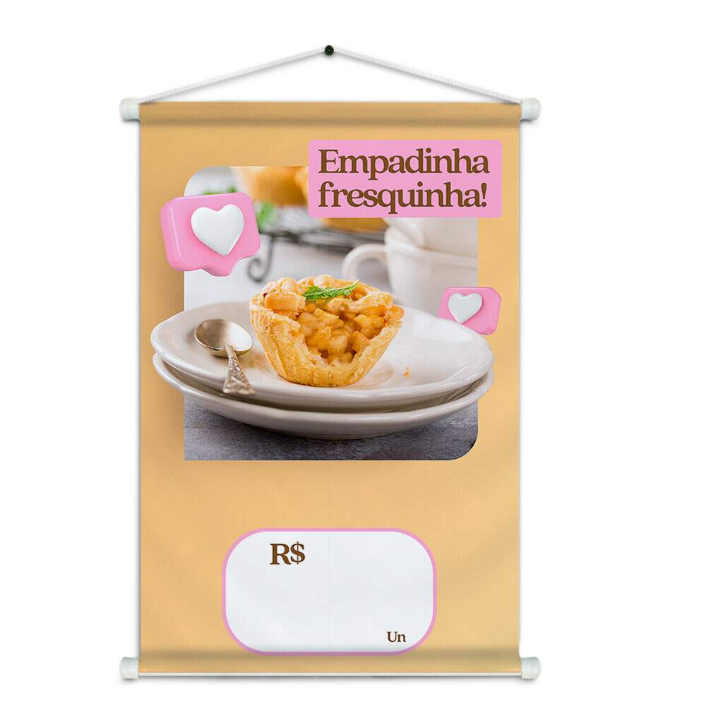 Banner Impresso em Lona - Empada 003