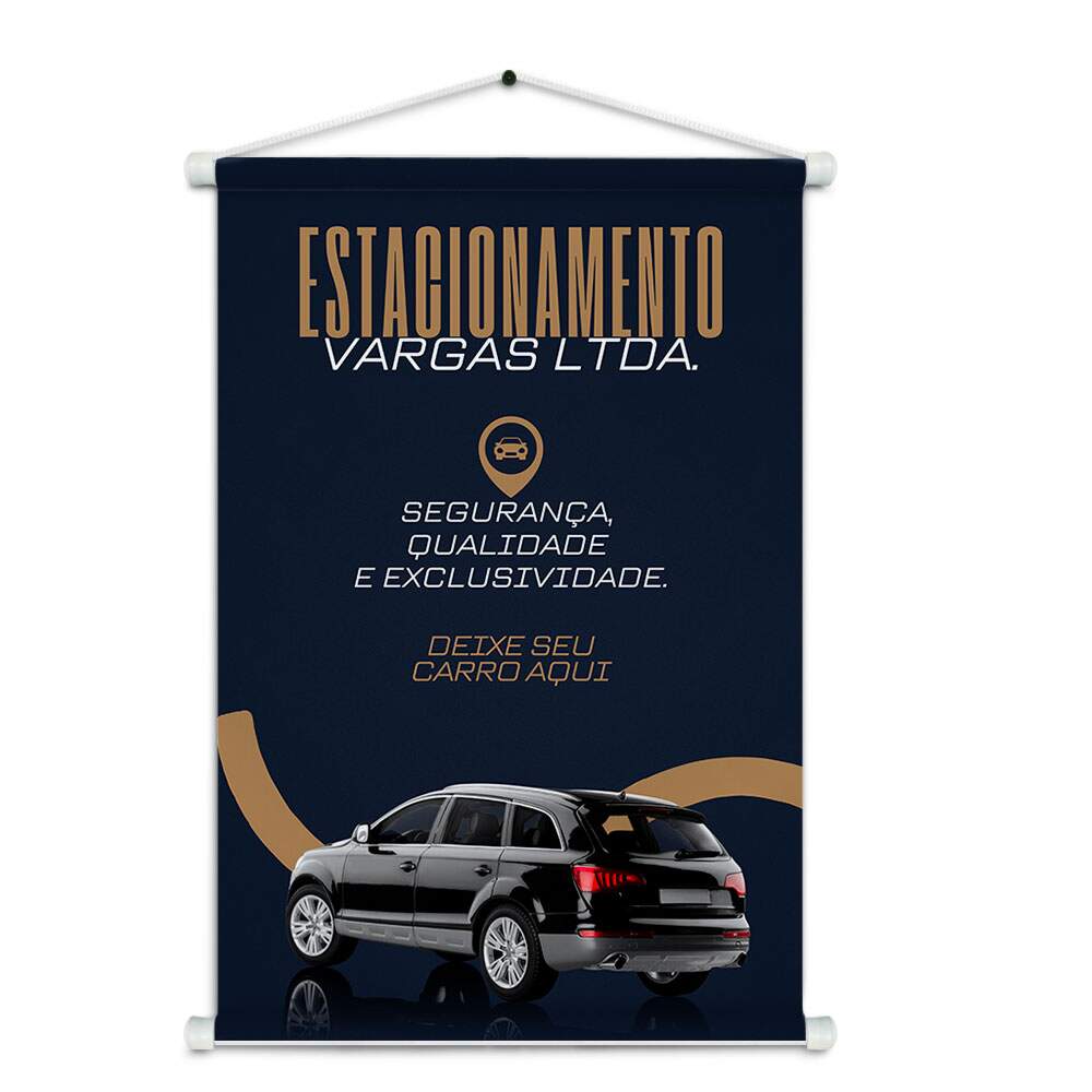 Banner Impresso em Lona - Estacionamento 006